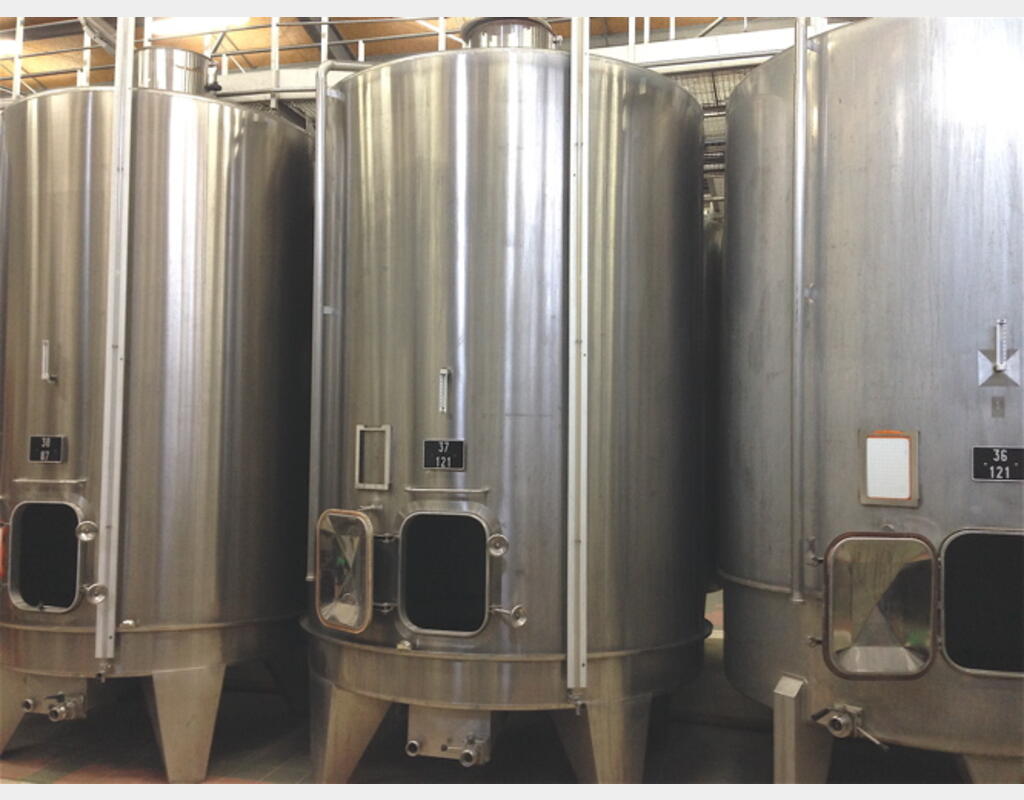 Cuve inox de 121 HLS