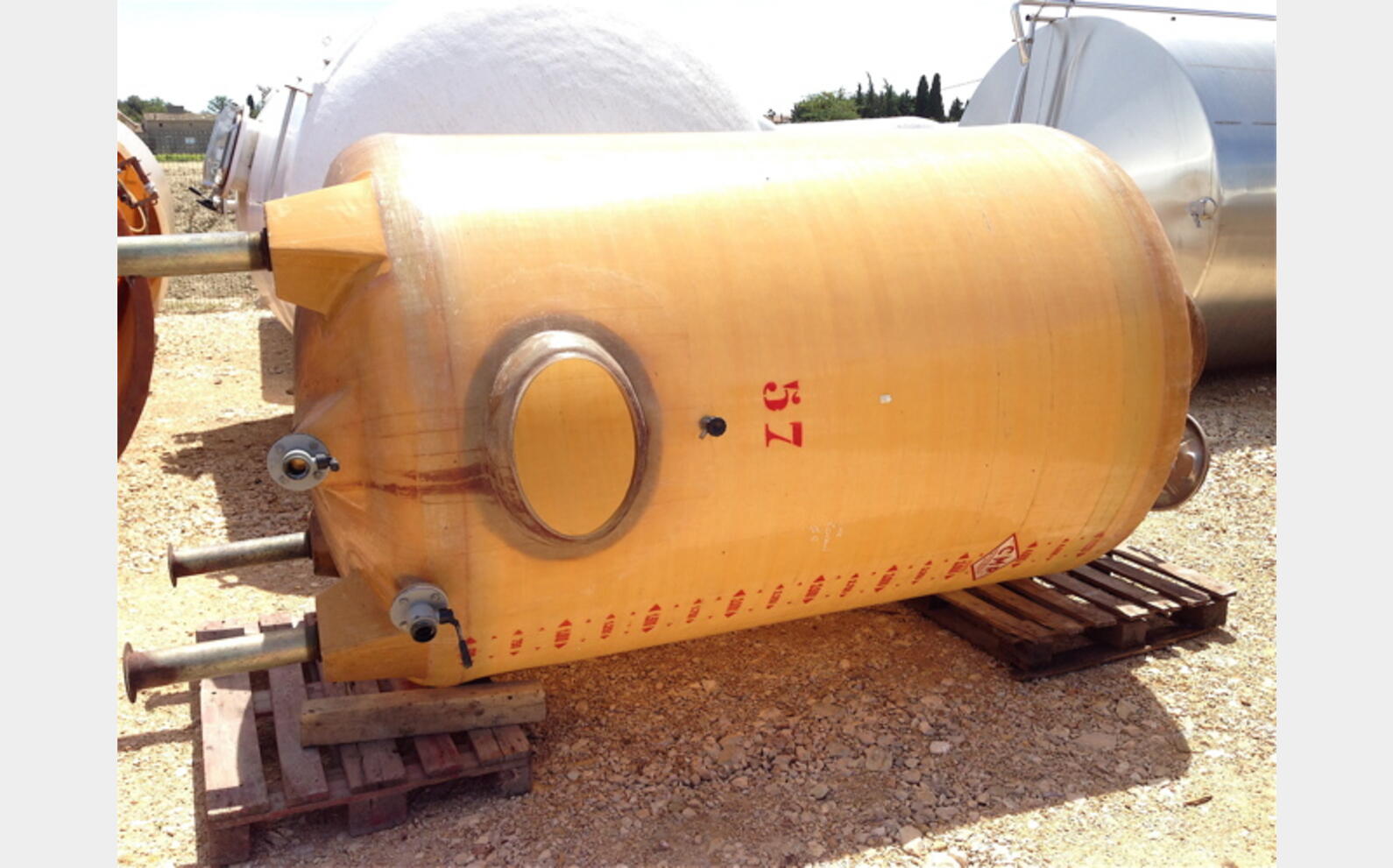 Cuve fibre de 50 HLS