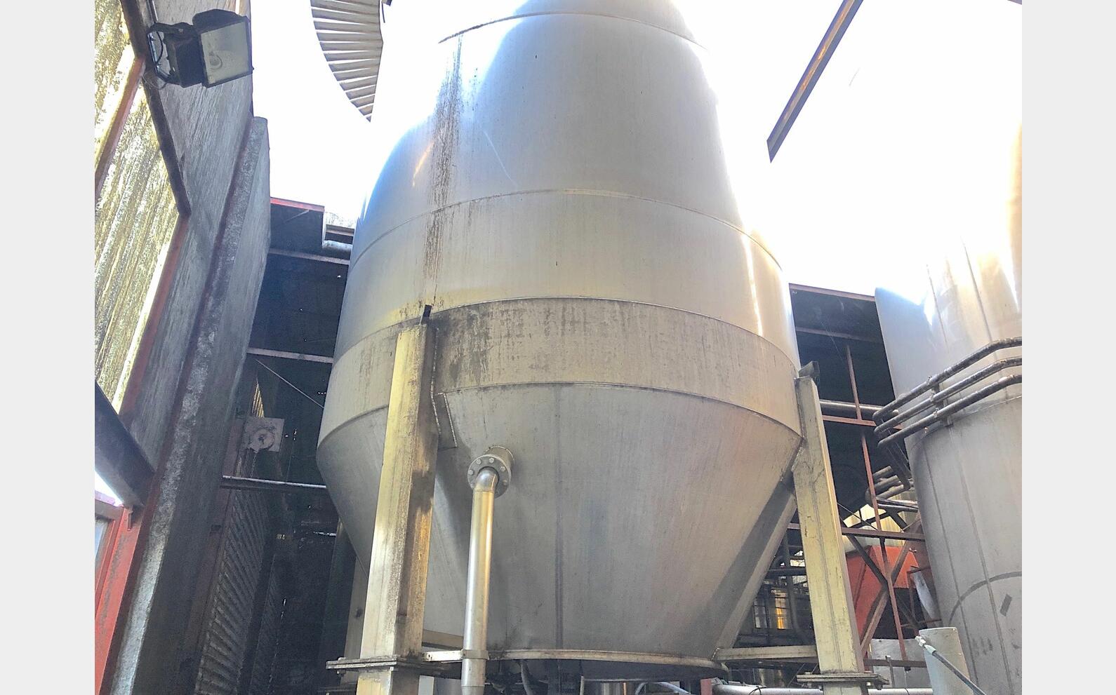 cuve stockage INOX autovidante
