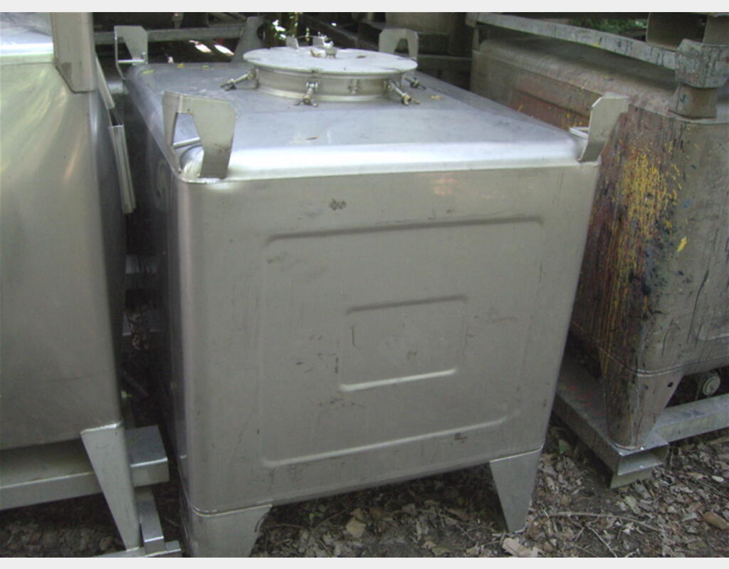 Conteneur inox 1.000 litres