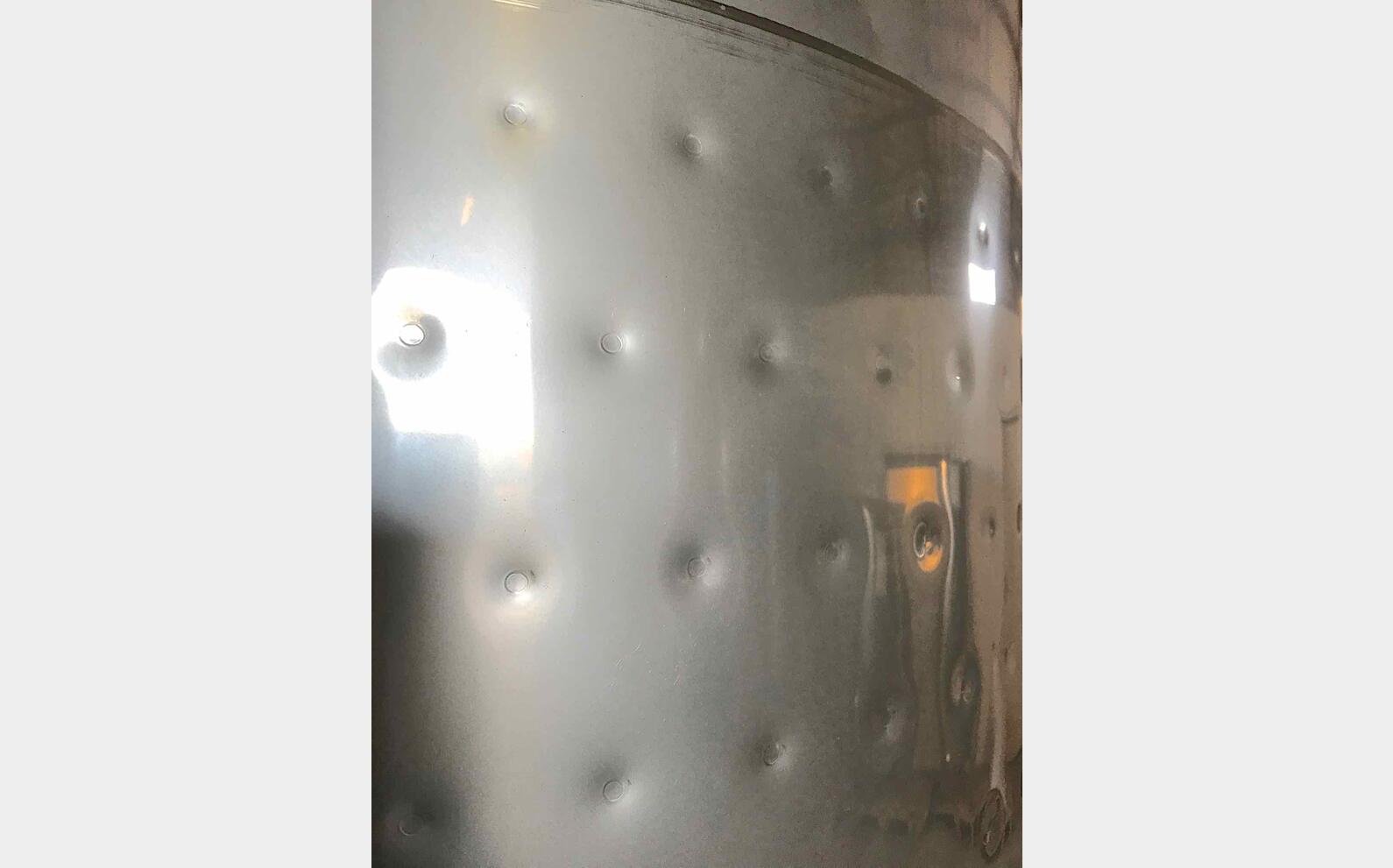 304 stainless steel tank - Cylindro-conical 6.4 HL (640 liters) ARSILAC