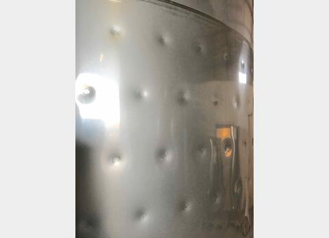 304 stainless steel tank - Closed - On feet - Cylindrical-conical