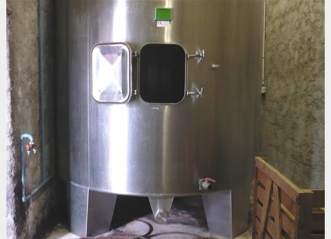 cuve de stockage INOX 304 provenance vinicole, marque DABRIGEON