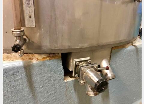 Cuve inox fond plat ARSILAC