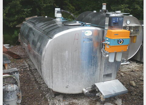 Cuve de stockage INOX isolée - Marque : ALFA LAVAL