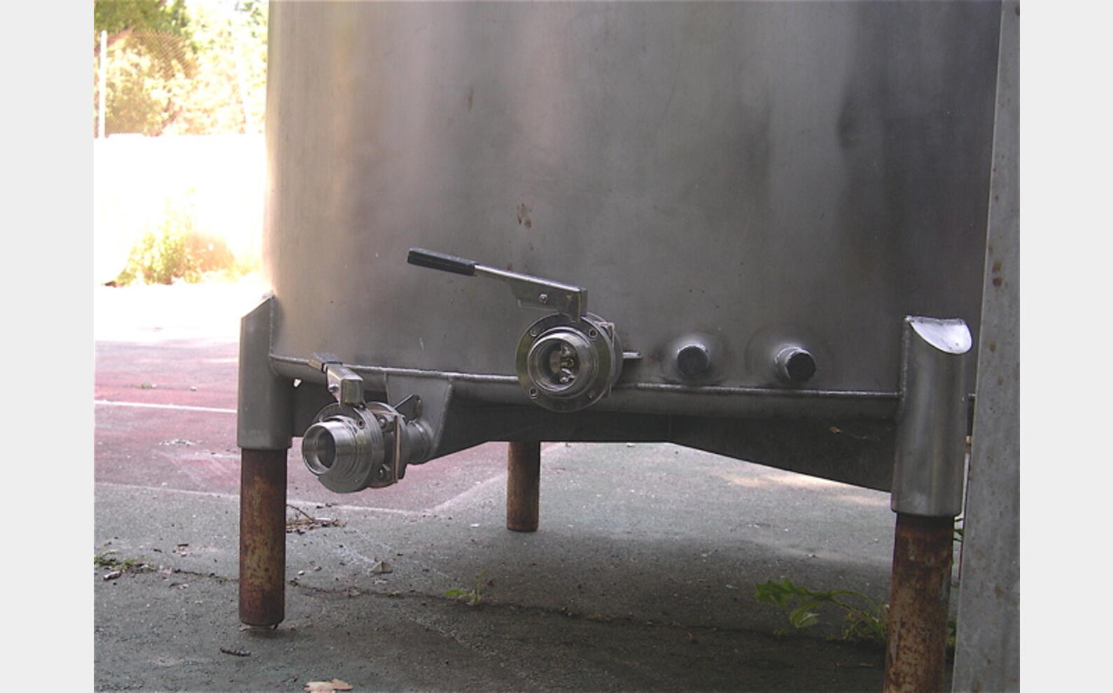 Cuve stockage INOX