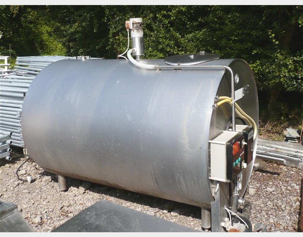 Cuve stockage INOX isol&eacute;e Volume : 2.000 litres