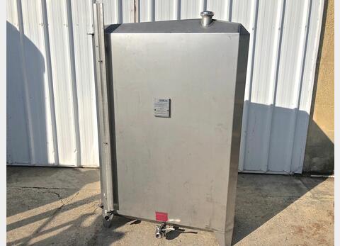 Cuve inox parall&eacute;l&eacute;pip&egrave;de Marque : LEJEUNE