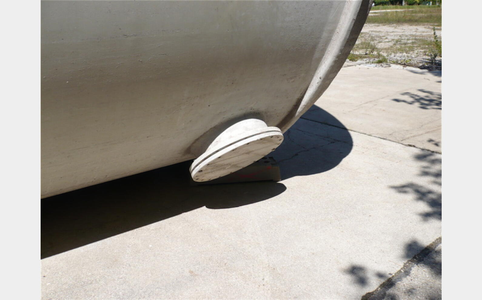 Cuve de stockage polyester de 100m3, Hermex volume : 100 000 litres (1000 hecto) provenance : papeterie. marque : HERMEX