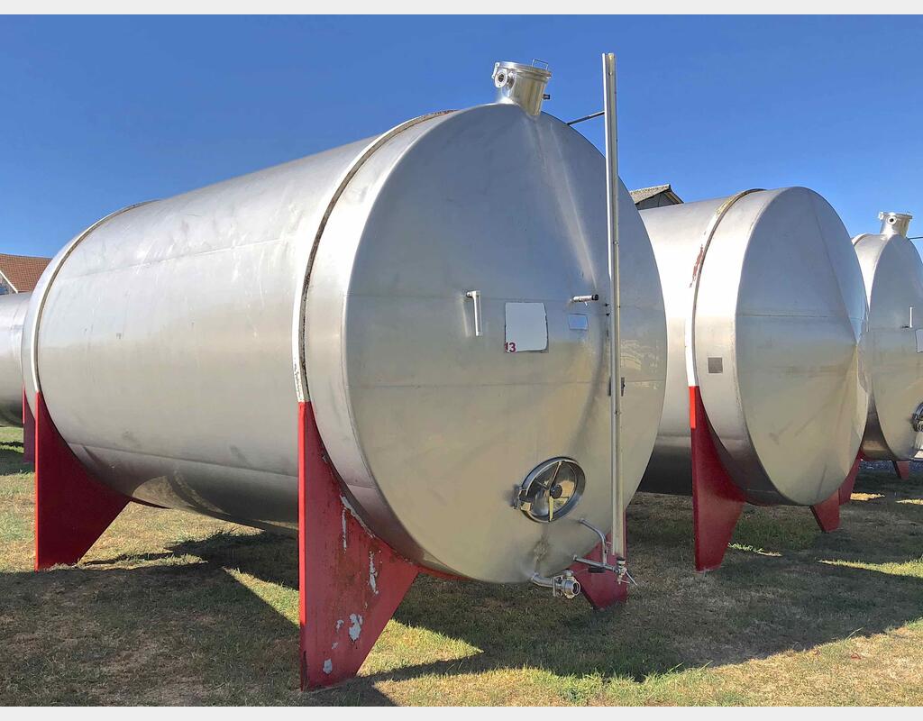 Cuve inox horizontale ALFA LAVAL