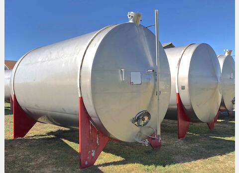 Cuve inox horizontale ALFA LAVAL