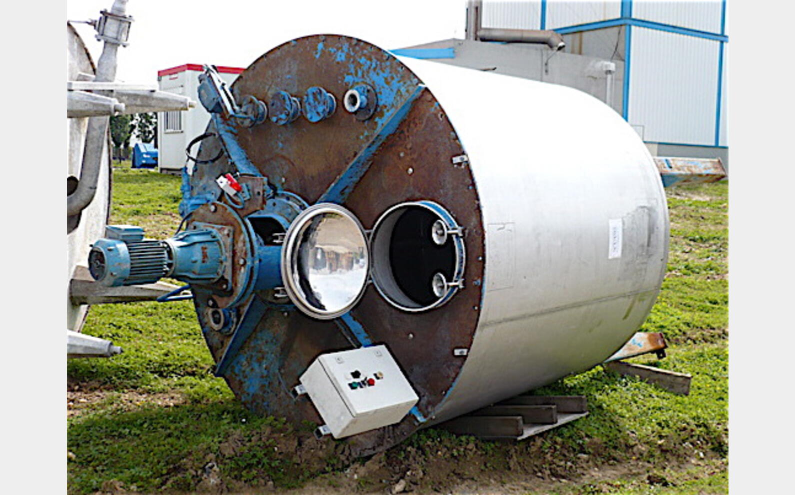 cuve de m&eacute;lange INOX 316 L