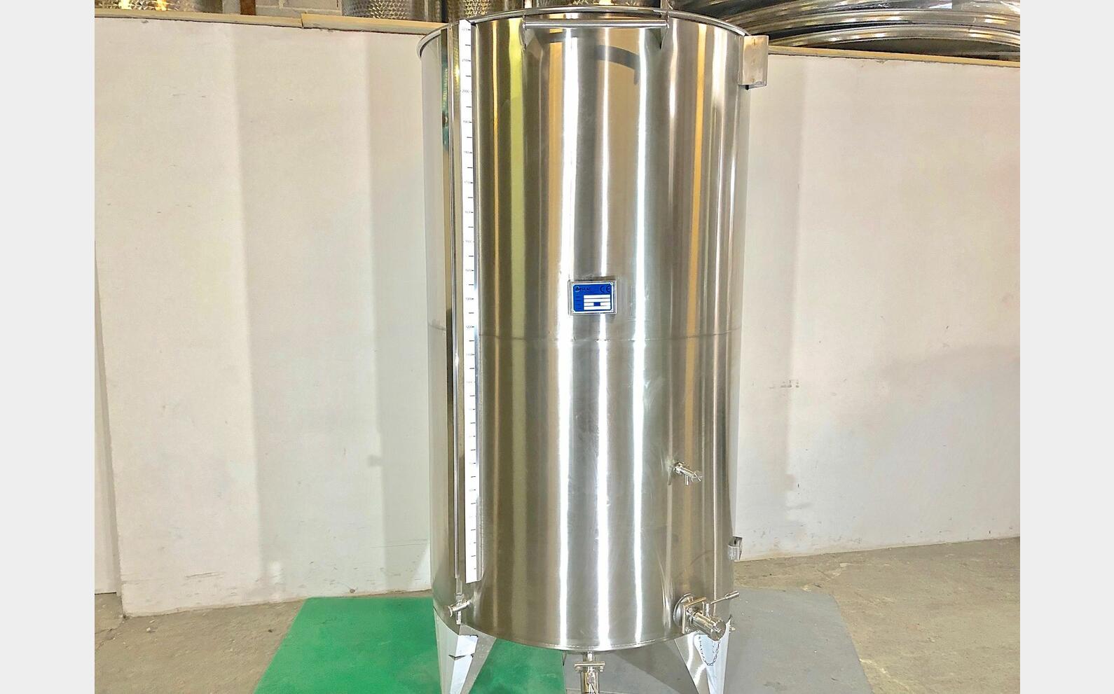 304 stainless steel tank - SPABP2150 21.5 HL (2150 liters) ARSILAC
