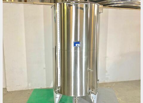 304 stainless steel tank - Model SPABP2150 - Curved bottom - Floating hat