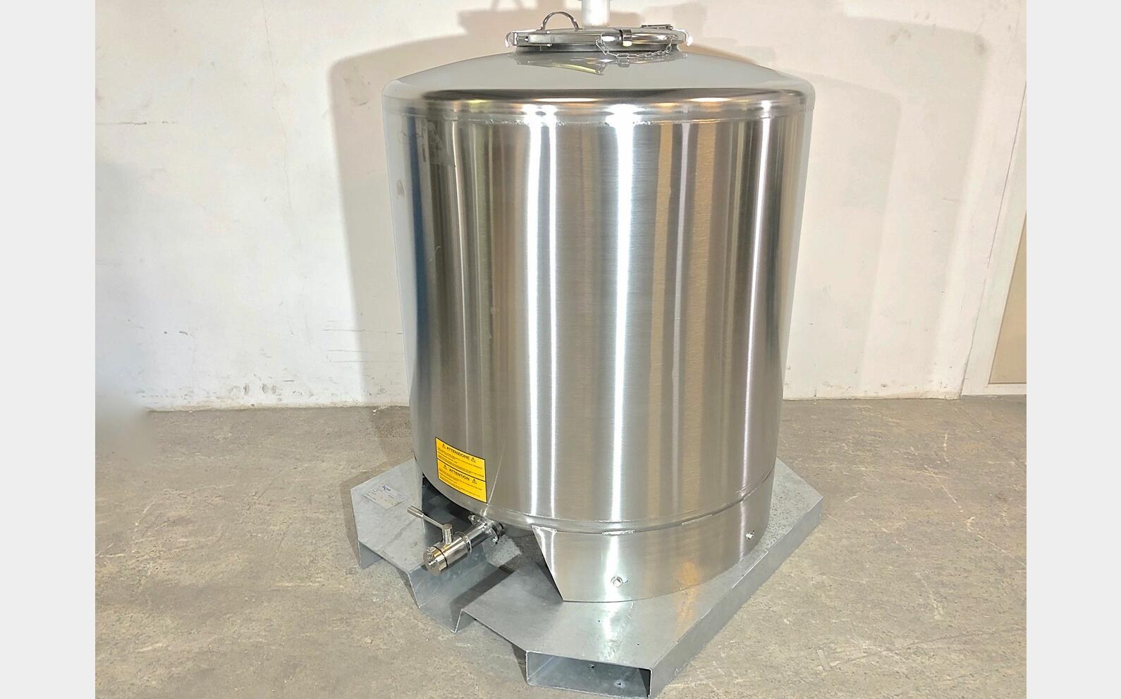 Cuve inox 304 - Base palettisable 9.91 HL (991 Litres) ARSILAC