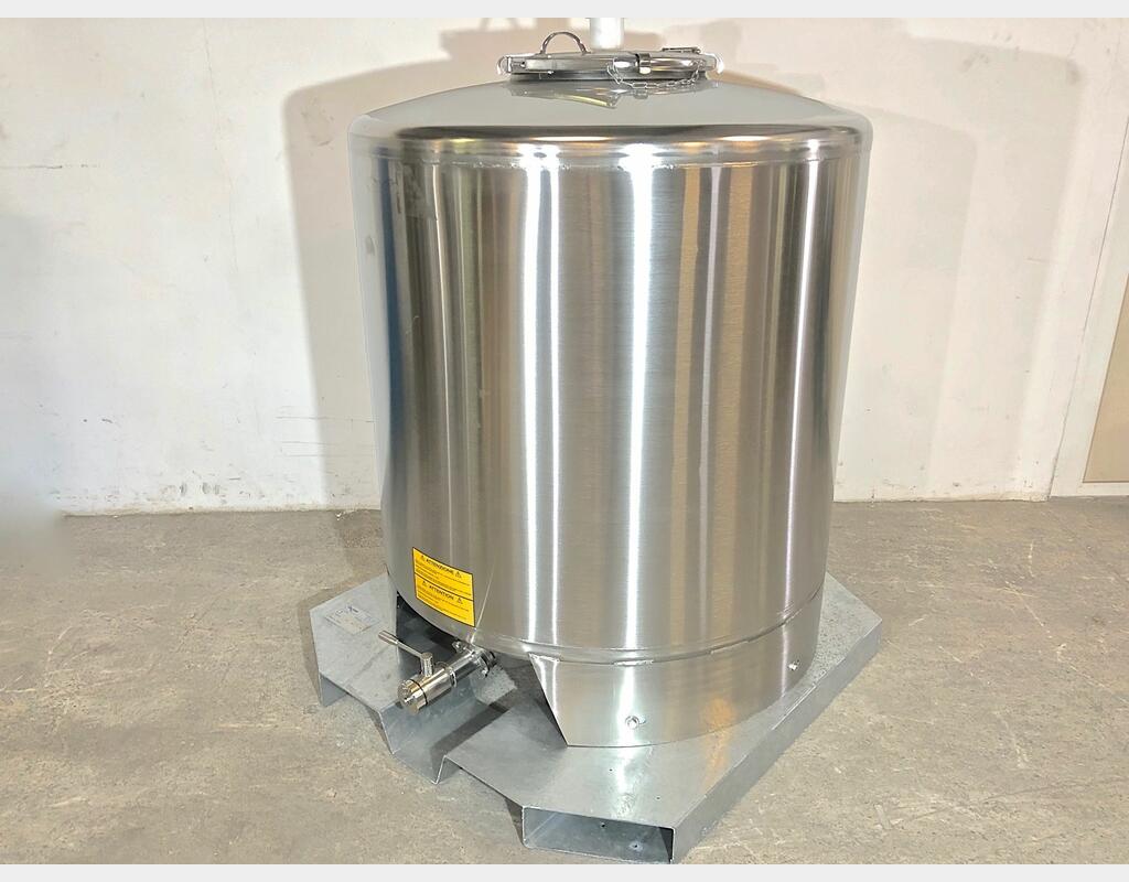 304 stainless steel tank - Palletisable 9.9 HL (991 liters) ARSILAC