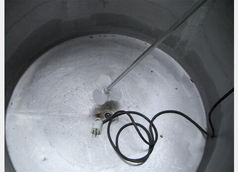 Cuve inox de 1000 litres avec agitateur