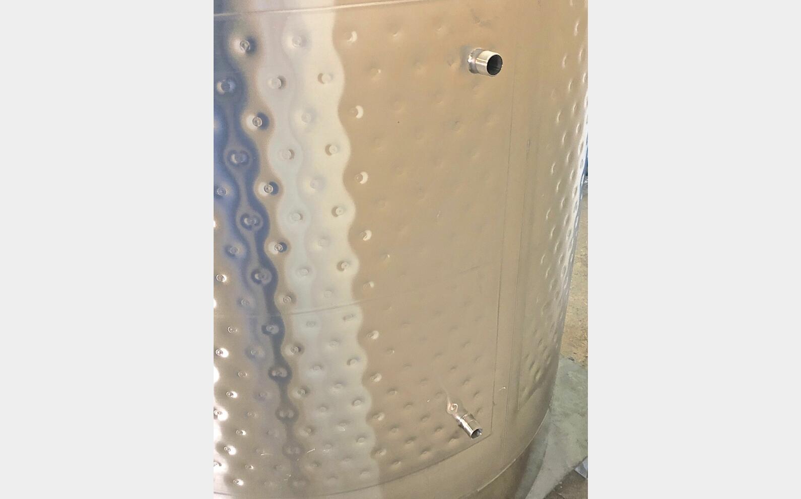 304 stainless steel tank - Double wall  10 HL (1028 liters) ARSILAC