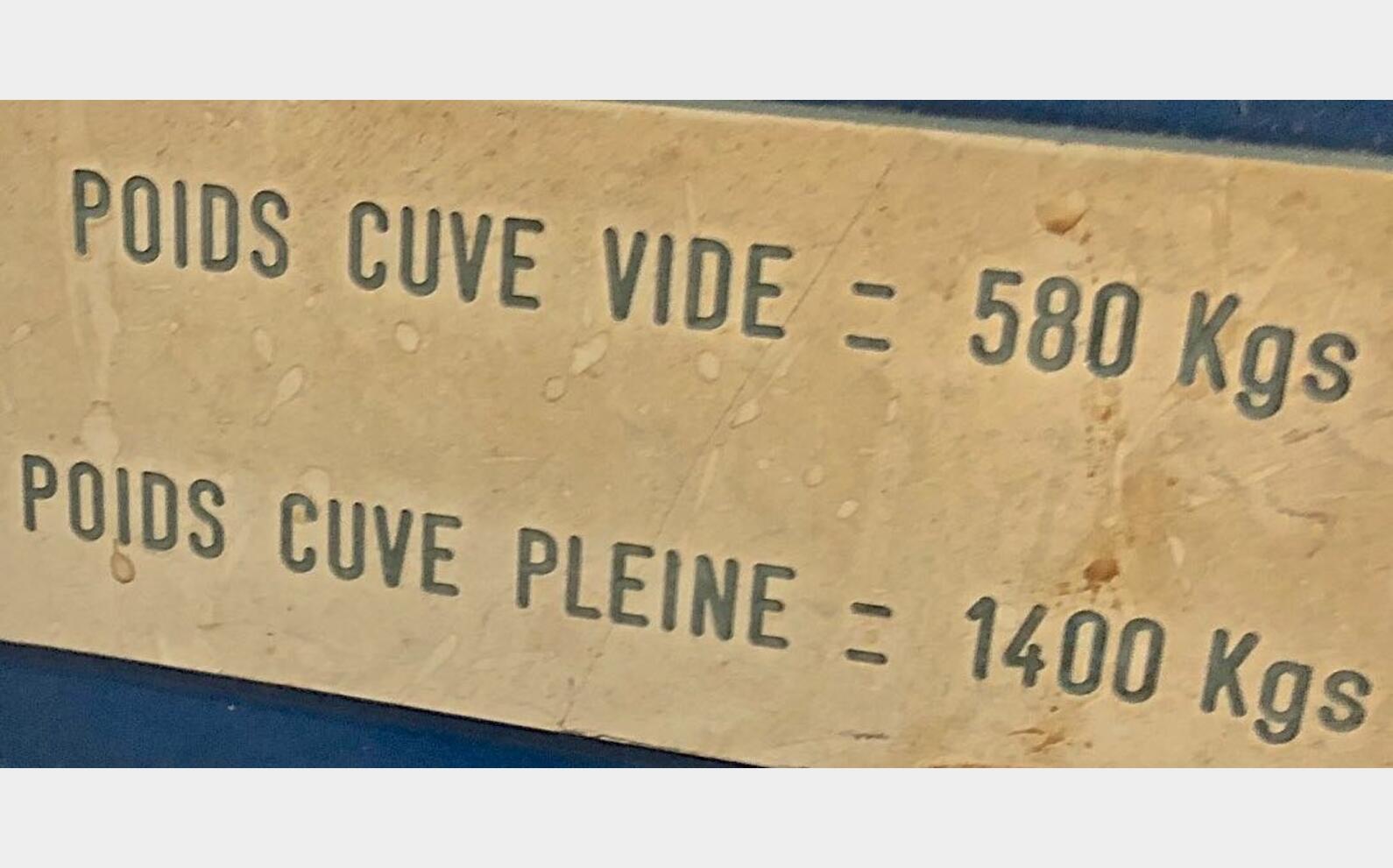 Cuve inox agit&eacute;e type fondoir Marque : THITEC