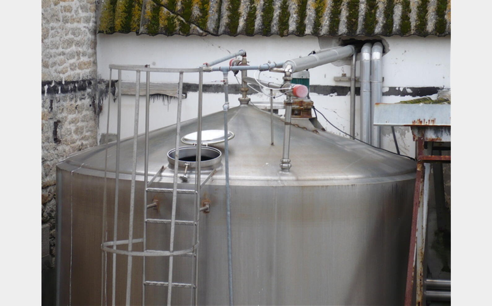 cuve de m&eacute;lange INOX 30 000 litres