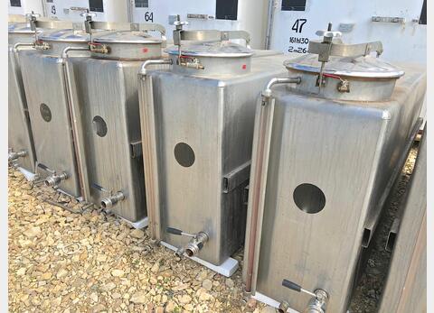 Cuve stockage inox