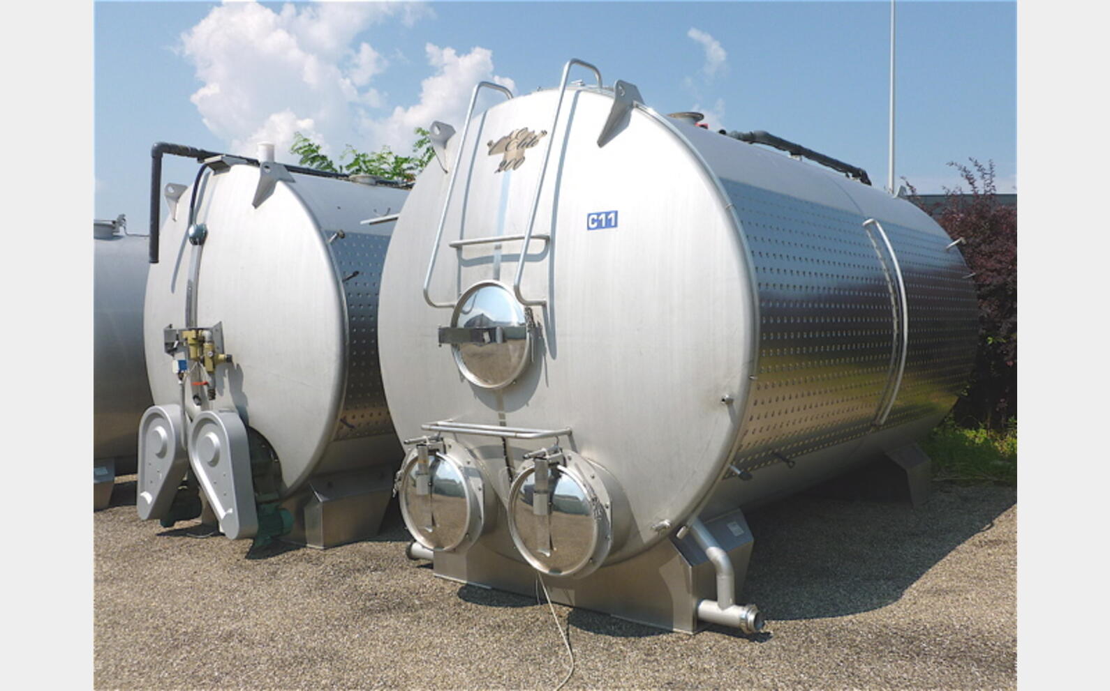 Cuve vinification PERA vis extractions int&eacute;rieures CAB 200 Marque : PERA