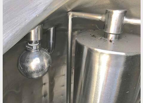 Cuve m&eacute;lange inox