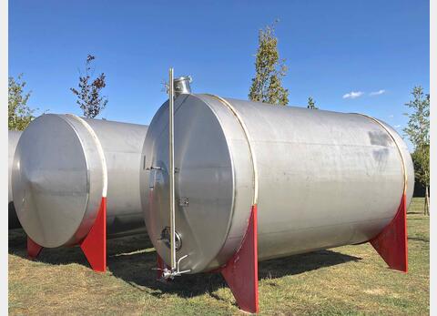 Cuve inox horizontale ALFA LAVAL