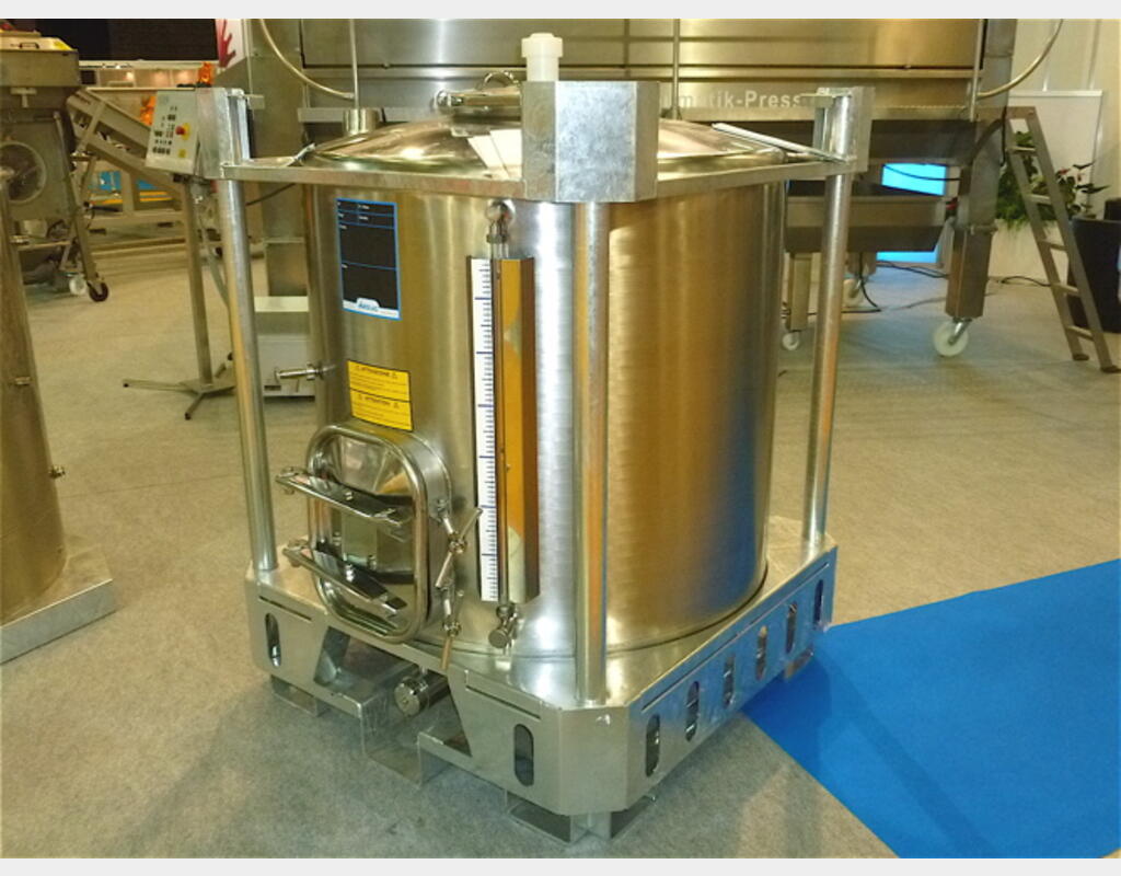 Conteneur INOX 304 - Volume : 994 litres