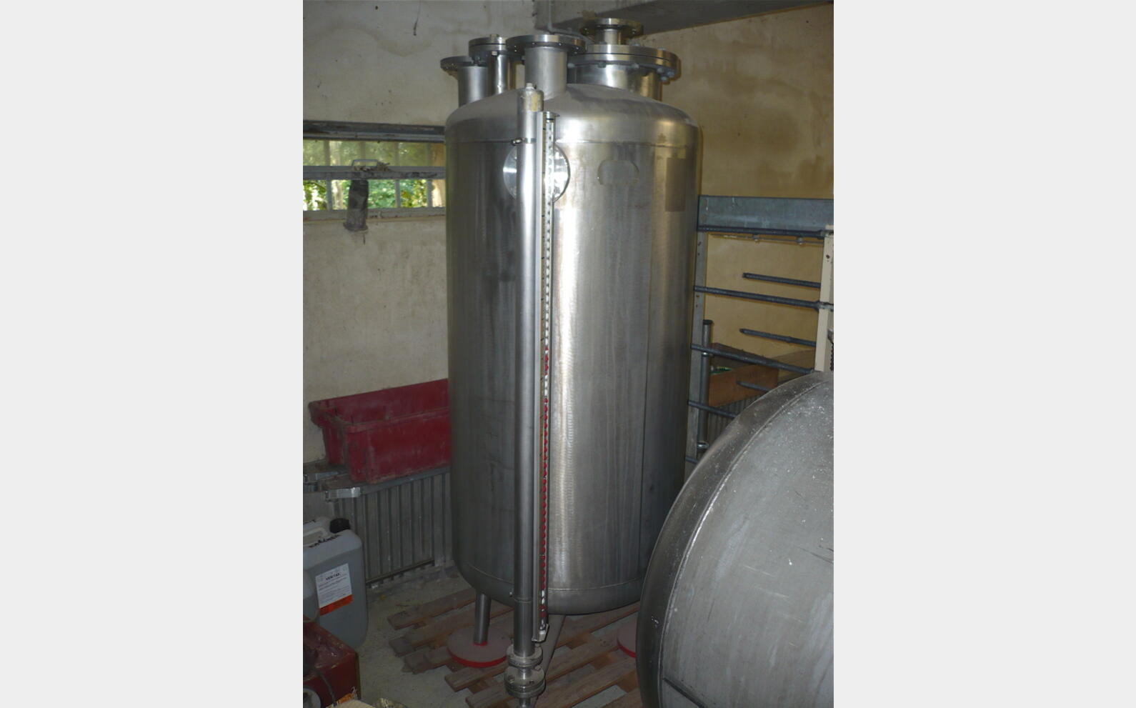 cuve stockage INOX 304 L Agroalimentaire (eau)