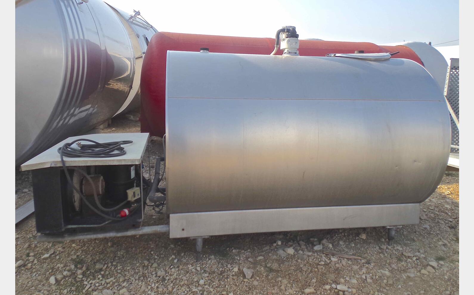 Tank &agrave; lait INOX ALFA LAVAL Cuve type : CH Marque : ALFA LAVAL