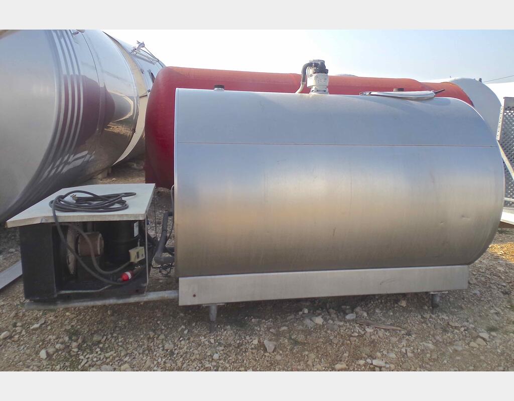 Tank &agrave; lait INOX ALFA LAVAL Cuve type : CH Marque : ALFA LAVAL