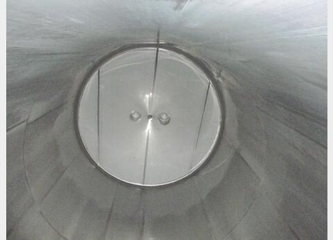 Cuve inox cylindrique verticale