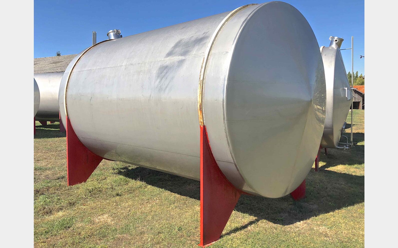 Cuve inox horizontale ALFA LAVAL