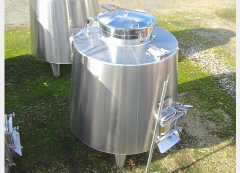 Cuve tronconique climatisée et isolée - Volume : 40 HL (4000 litres)