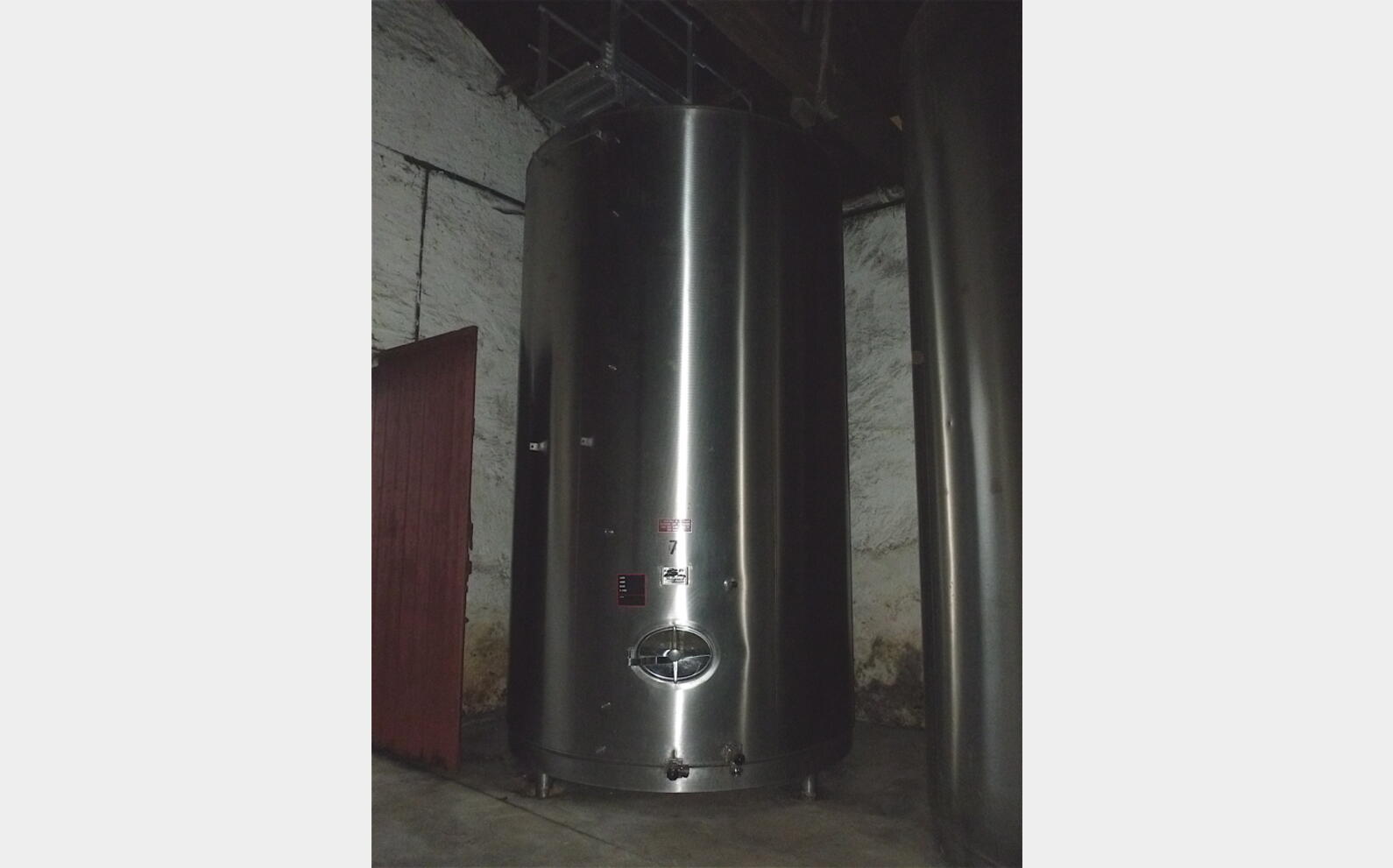 Cuve stockage INOX 304 Volume : 20.000 litres