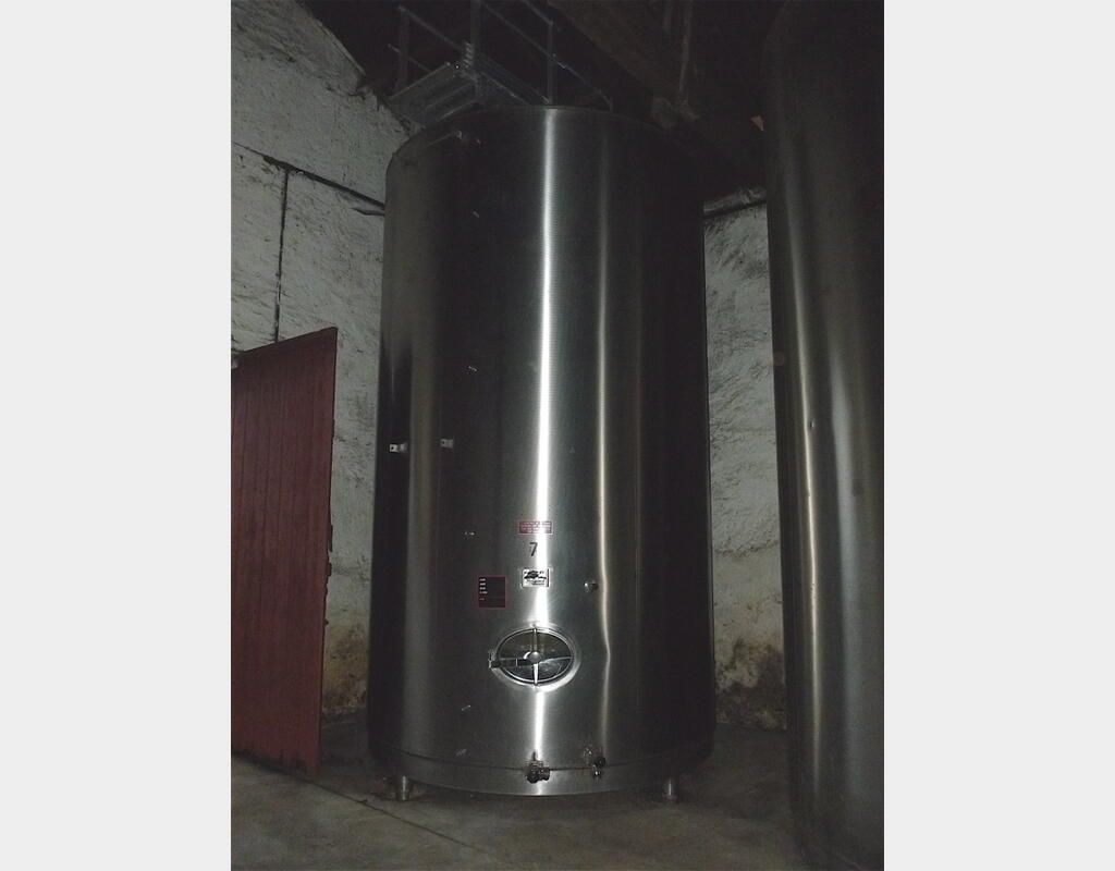 Cuve INOX cylindrique verticale - Marque : PIERRE GUERIN