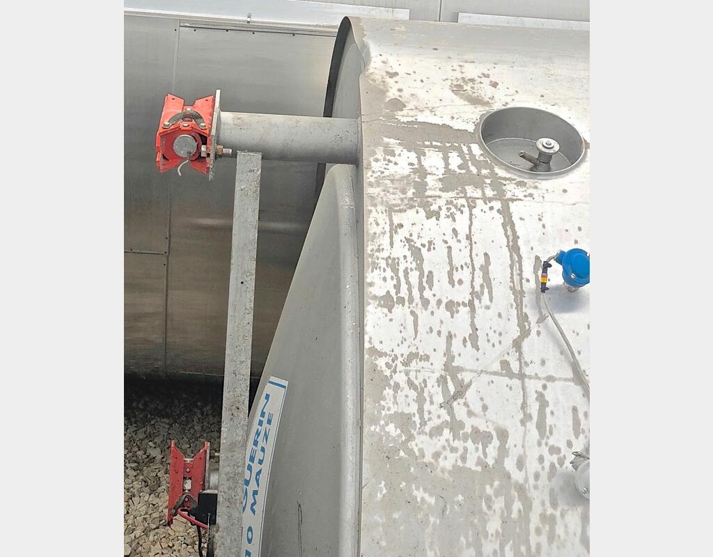 Cuve INOX de stockage isolée - Volume : 20 000 litres