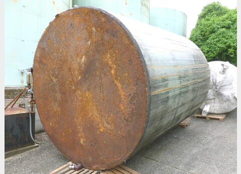 Cuve Acier revétu agité - Cylindrique fond plat