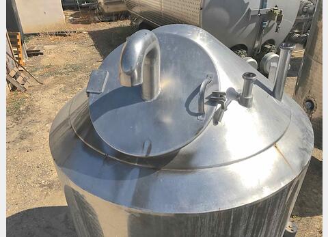 Cuve m&eacute;lange inox
