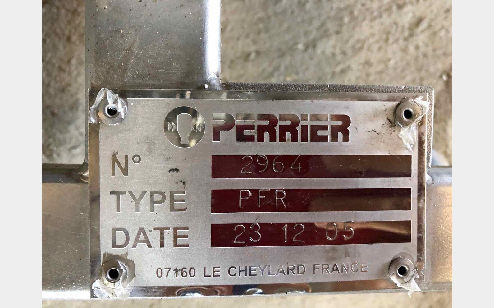 Plateforme de filtration PERRIER