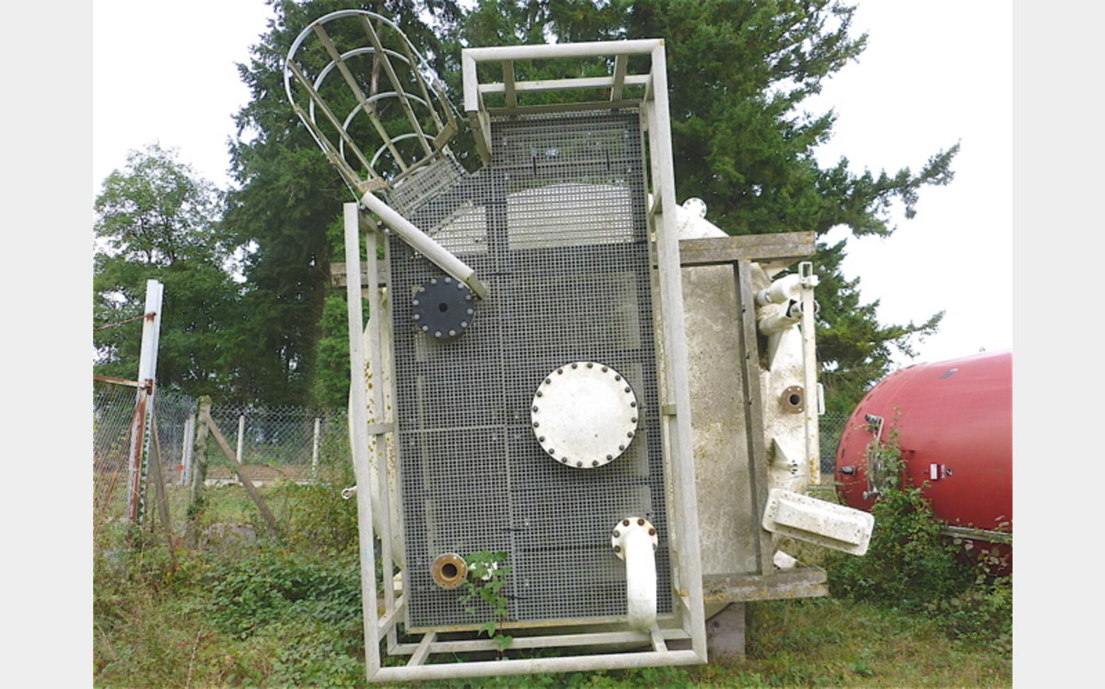 Cuve de stockage 46 m3  fibre de verre