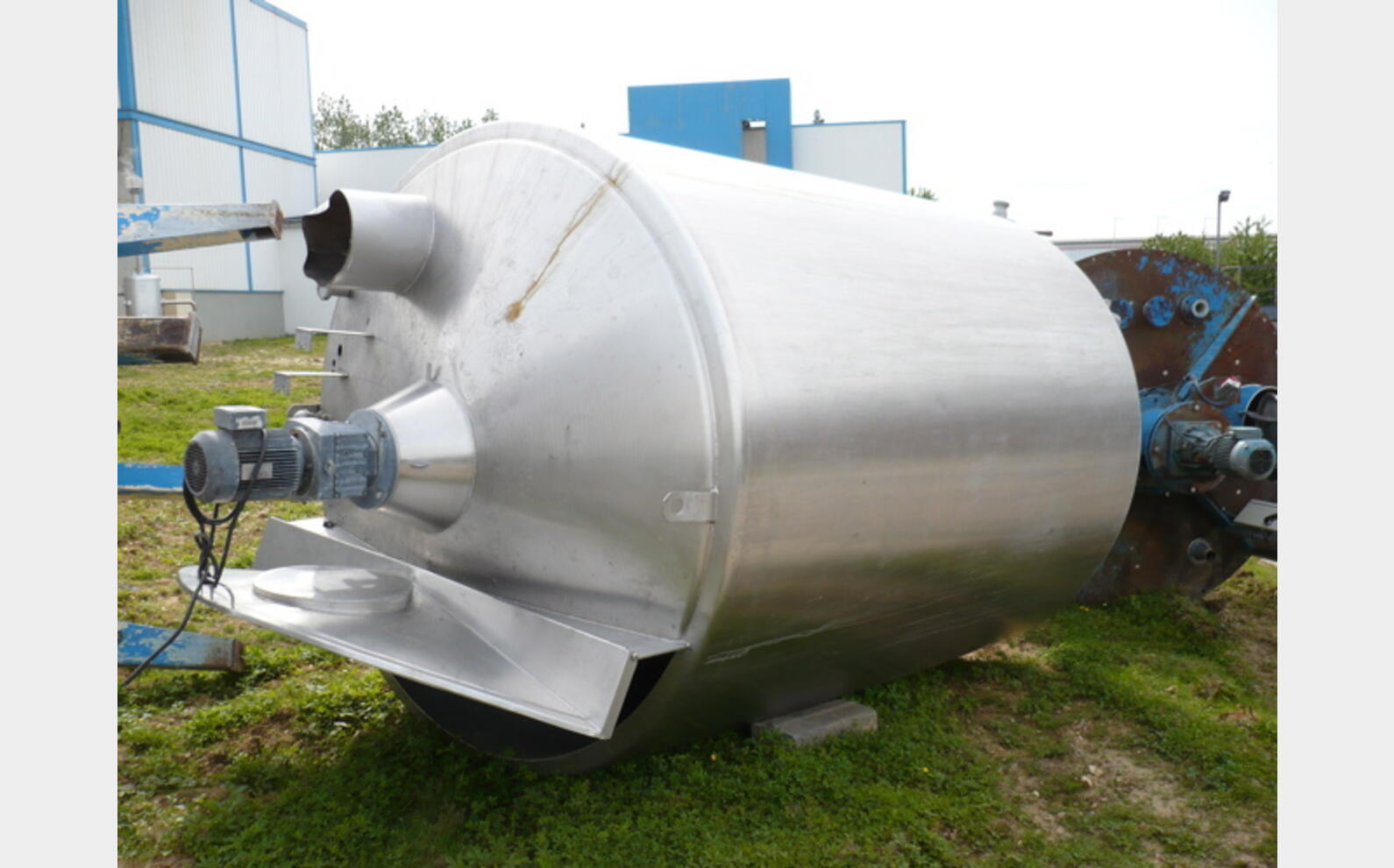 cuve de m&eacute;lange INOX 316 L