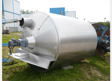 cuve de mélange INOX 316 L de 8 m3 - Marque : PIERRE GUERIN.