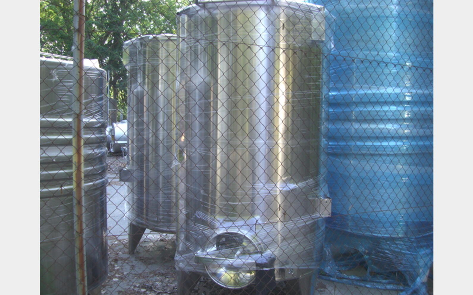 Cuve inox &agrave; chapeau flottant MATERIEL NEUF