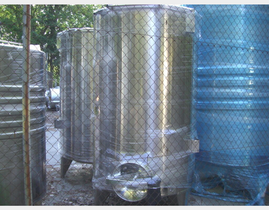 Cuve inox &agrave; chapeau flottant MATERIEL NEUF