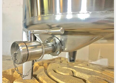304 stainless steel tank - Mixing 9 HL (904 liters) ARSILAC