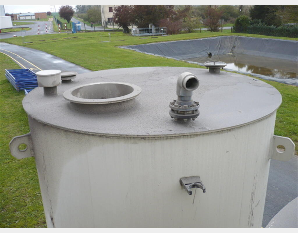 cuve de stockage, plastique (PPH) - chimie, CADIOU INDUSTRIE