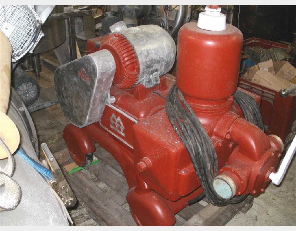 POMPE A PISTON MANZINI  - 2 VITESSES, 220 / 400 hls/ heure