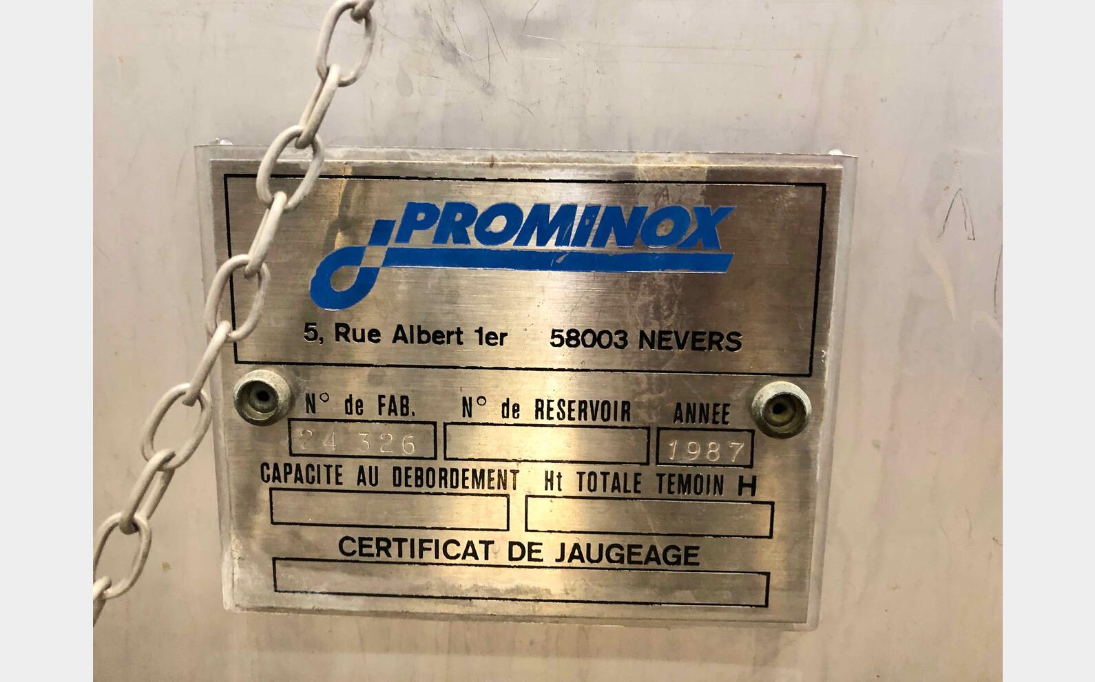 Cuve inox verticale avec ceintures de froid